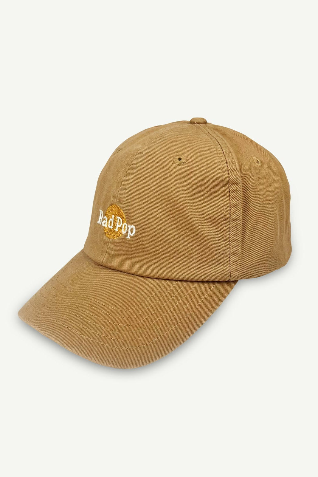 Rad Pop Washed Baseball Cap - Desert Sand