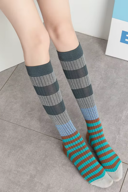 Funky Long Stripe Socks