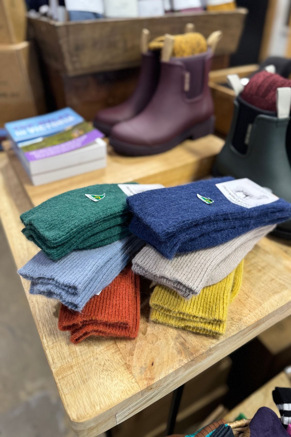 Alpaca Wool Socks-Humphrey Law
