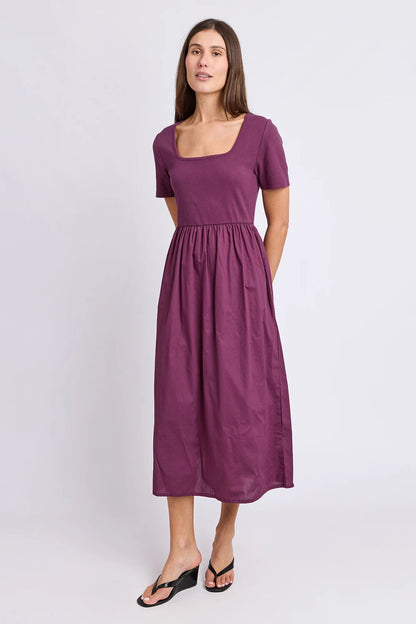 Foxwood Ella Dress - Plum