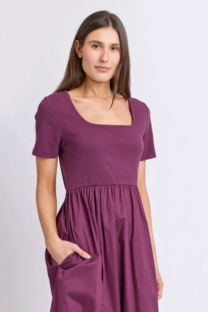 Foxwood Ella Dress - Plum