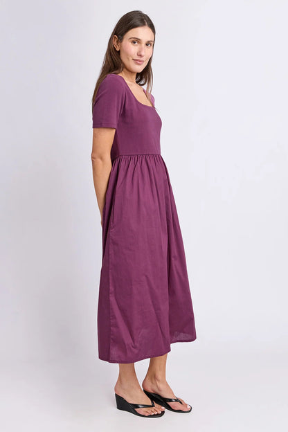 Foxwood Ella Dress - Plum