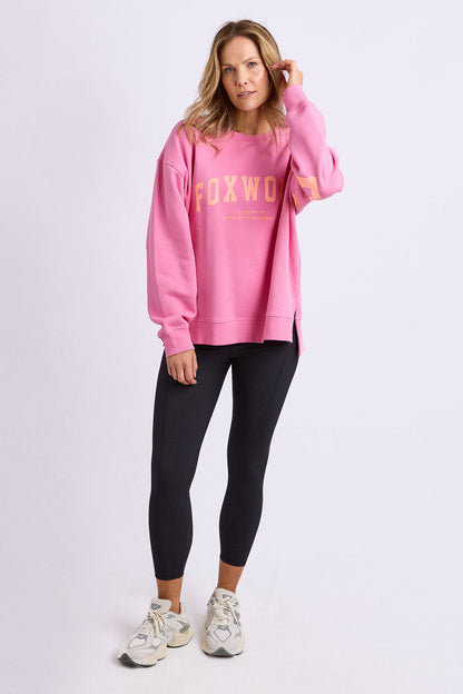 Foxwood Interval Crew - Pink/Orange