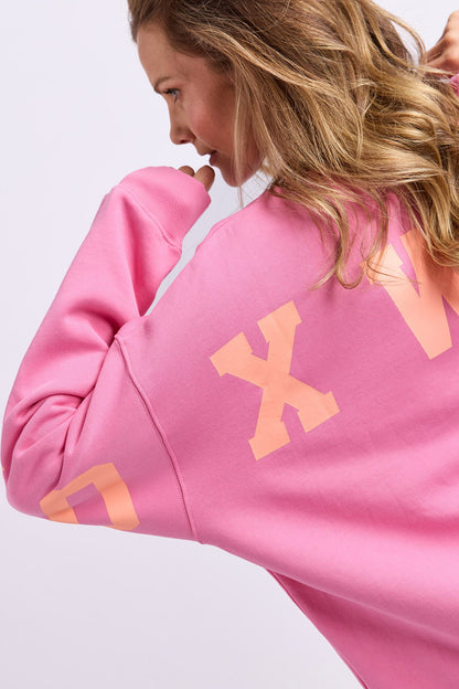 Foxwood Interval Crew - Pink/Orange