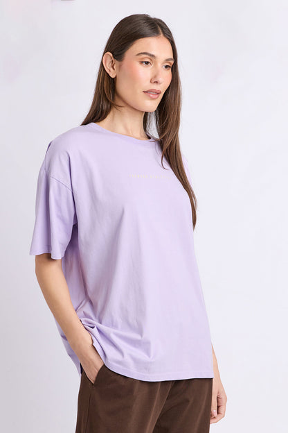 Foxwood Captain Tee - Lilac