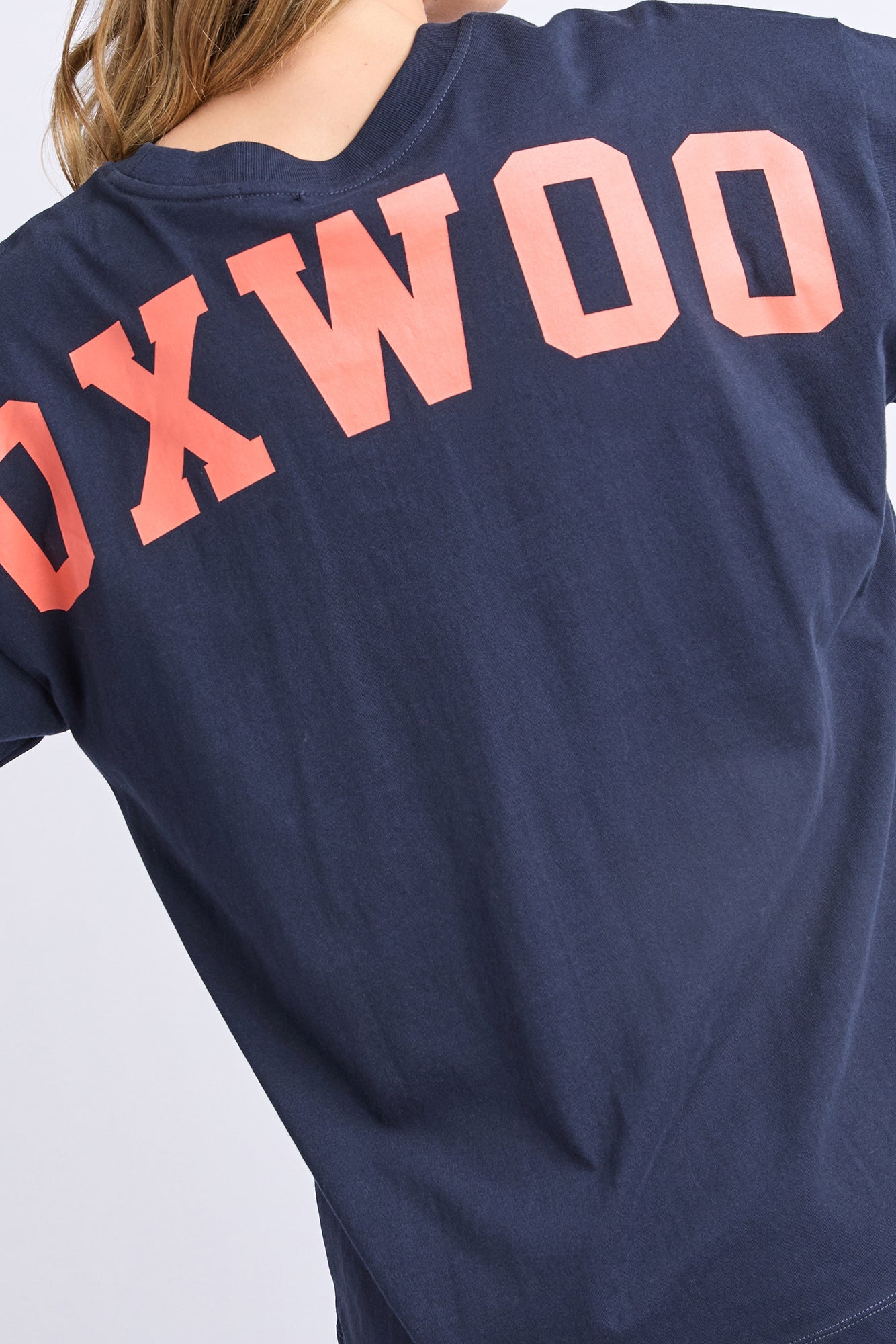 Interval Tee - Navy/Orange