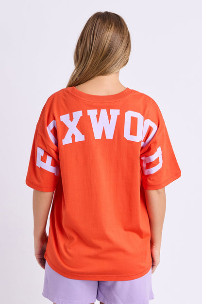 Foxwood Interval Tee - Grenadine/Lilac