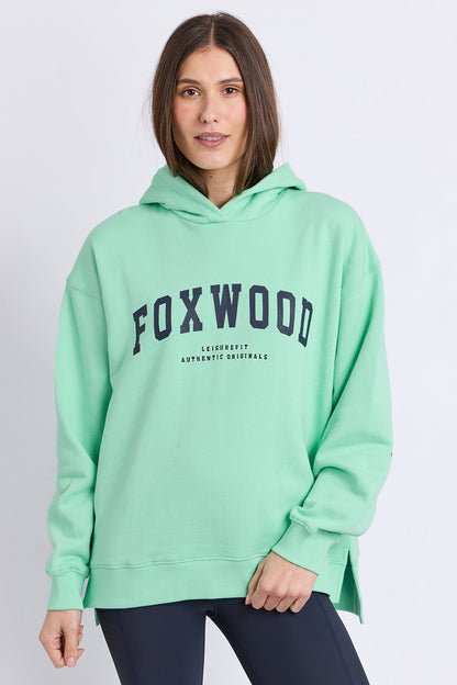 Foxwood Interval Hoodie - Neon Mint