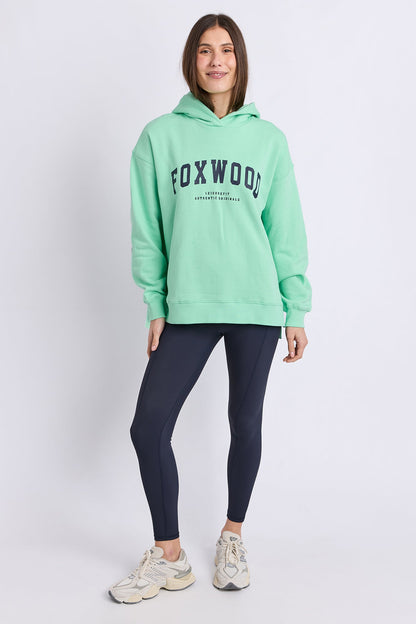 Foxwood Interval Hoodie - Neon Mint