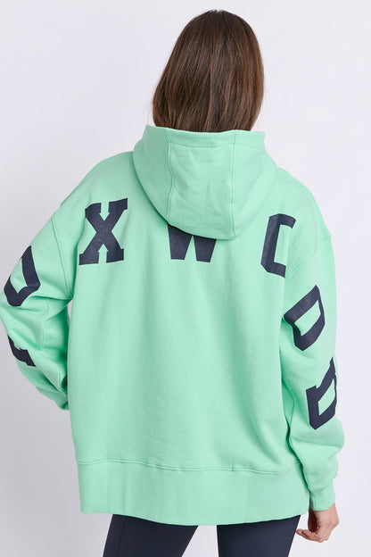 Foxwood Interval Hoodie - Neon Mint
