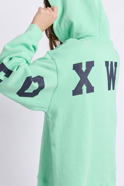 Foxwood Interval Hoodie - Neon Mint