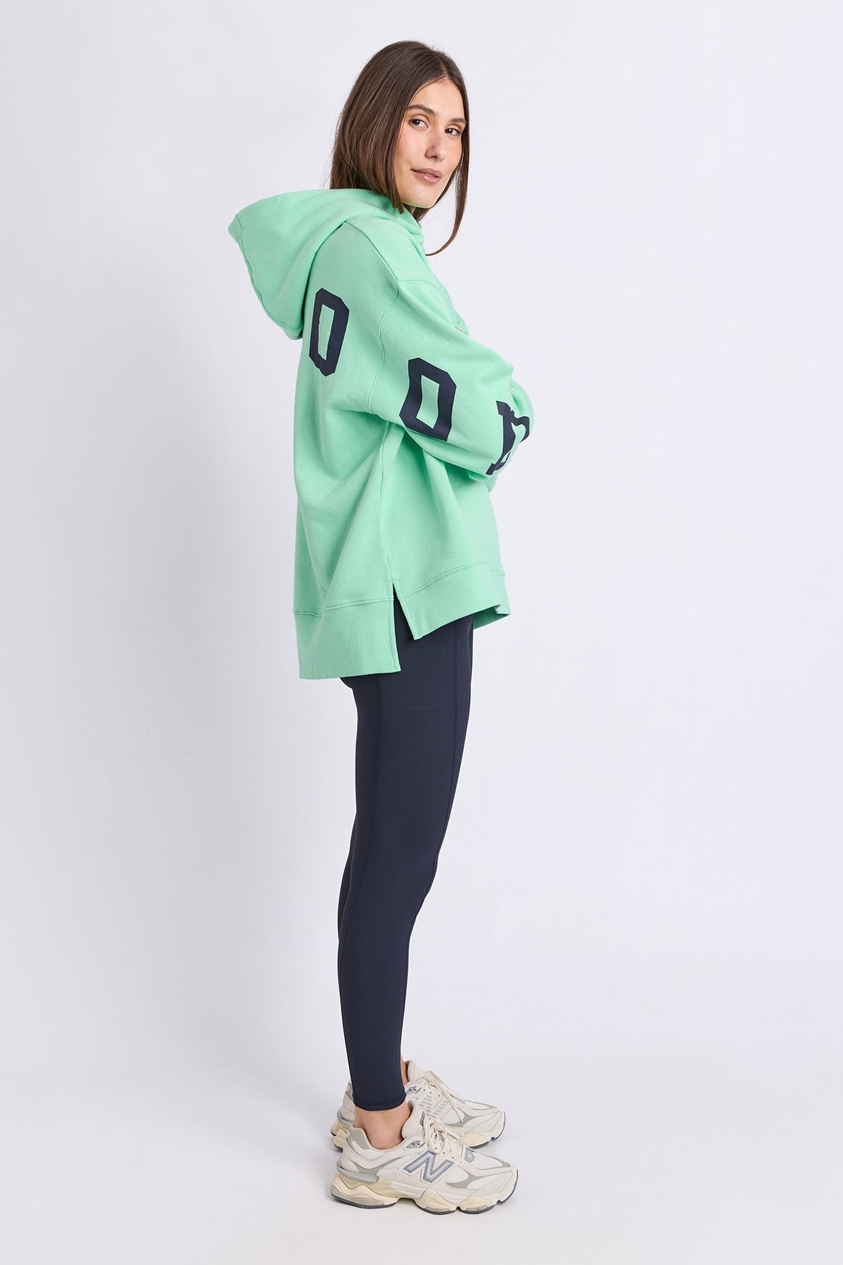 Foxwood Interval Hoodie - Neon Mint