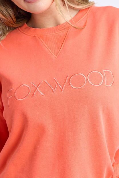 Simplified Crew - Orange Red