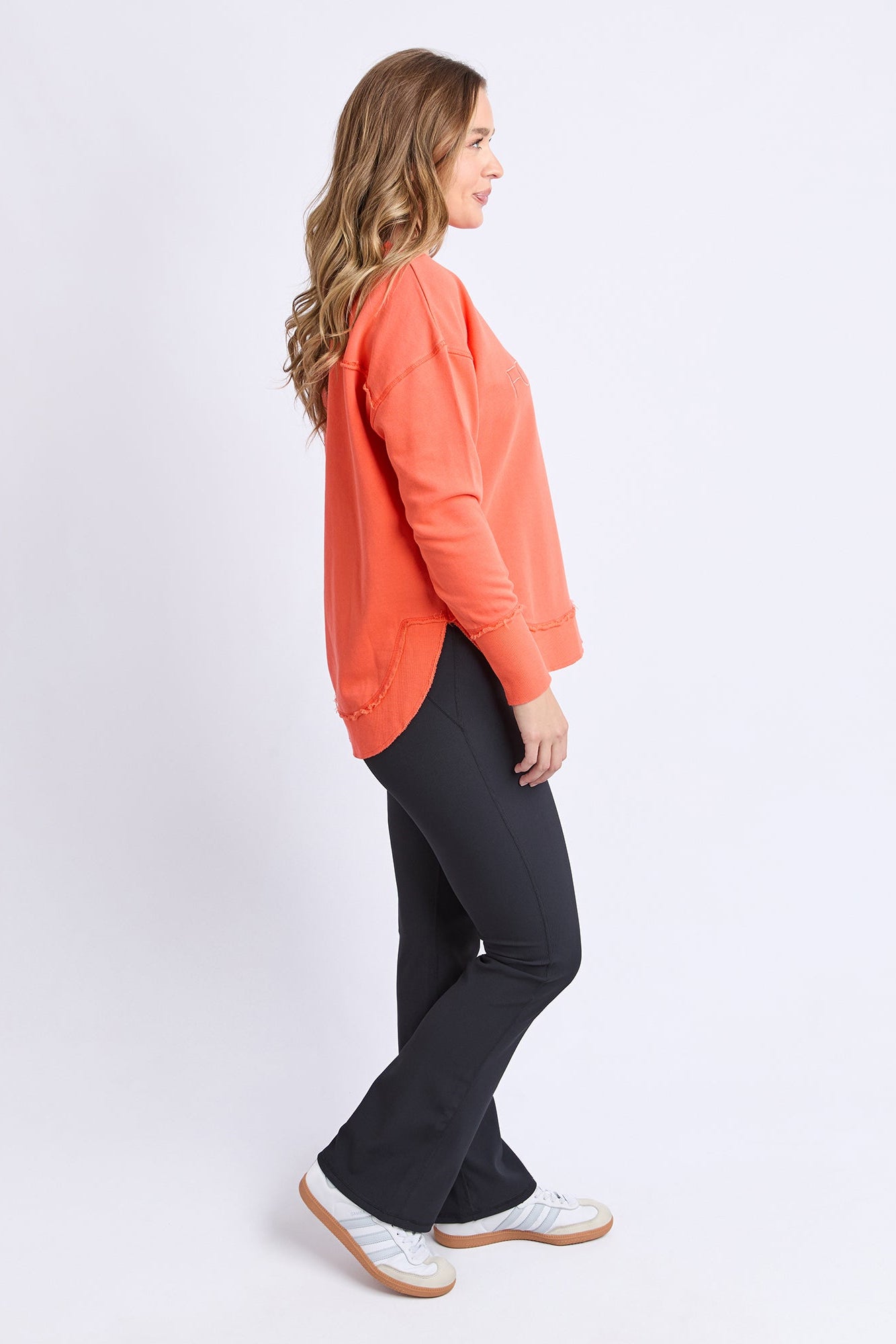 Simplified Crew - Orange Red