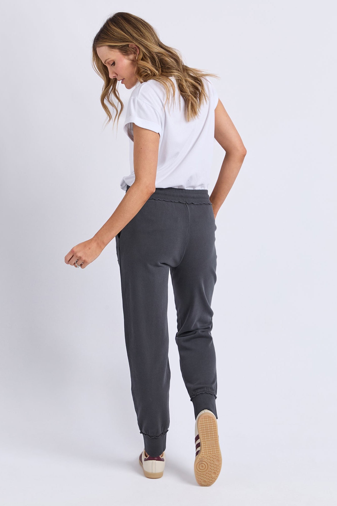 Simplified Track Pant - Dark Charcoal