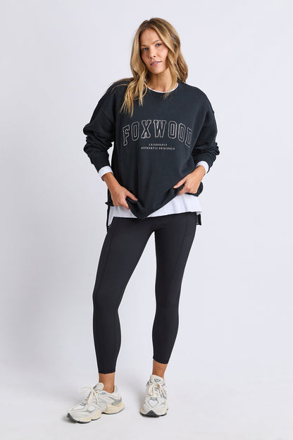 Foxwood Interval Crew - Black/Silver