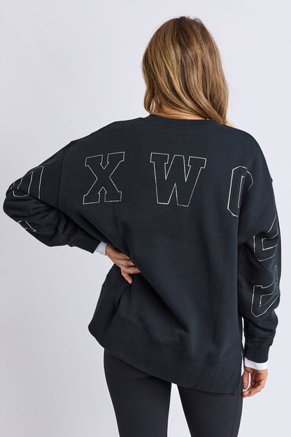 Foxwood Interval Crew - Black/Silver