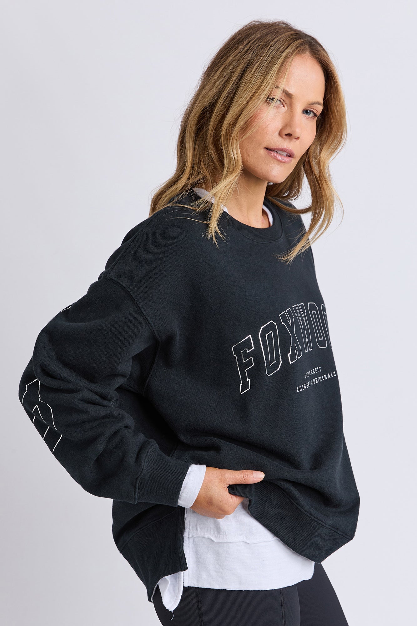 Foxwood Interval Crew - Black/Silver