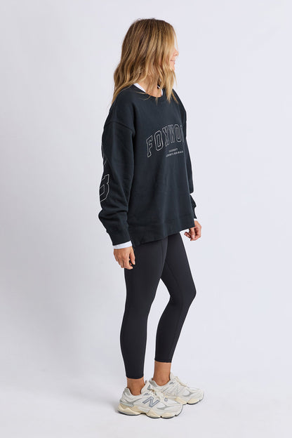 Foxwood Interval Crew - Black/Silver