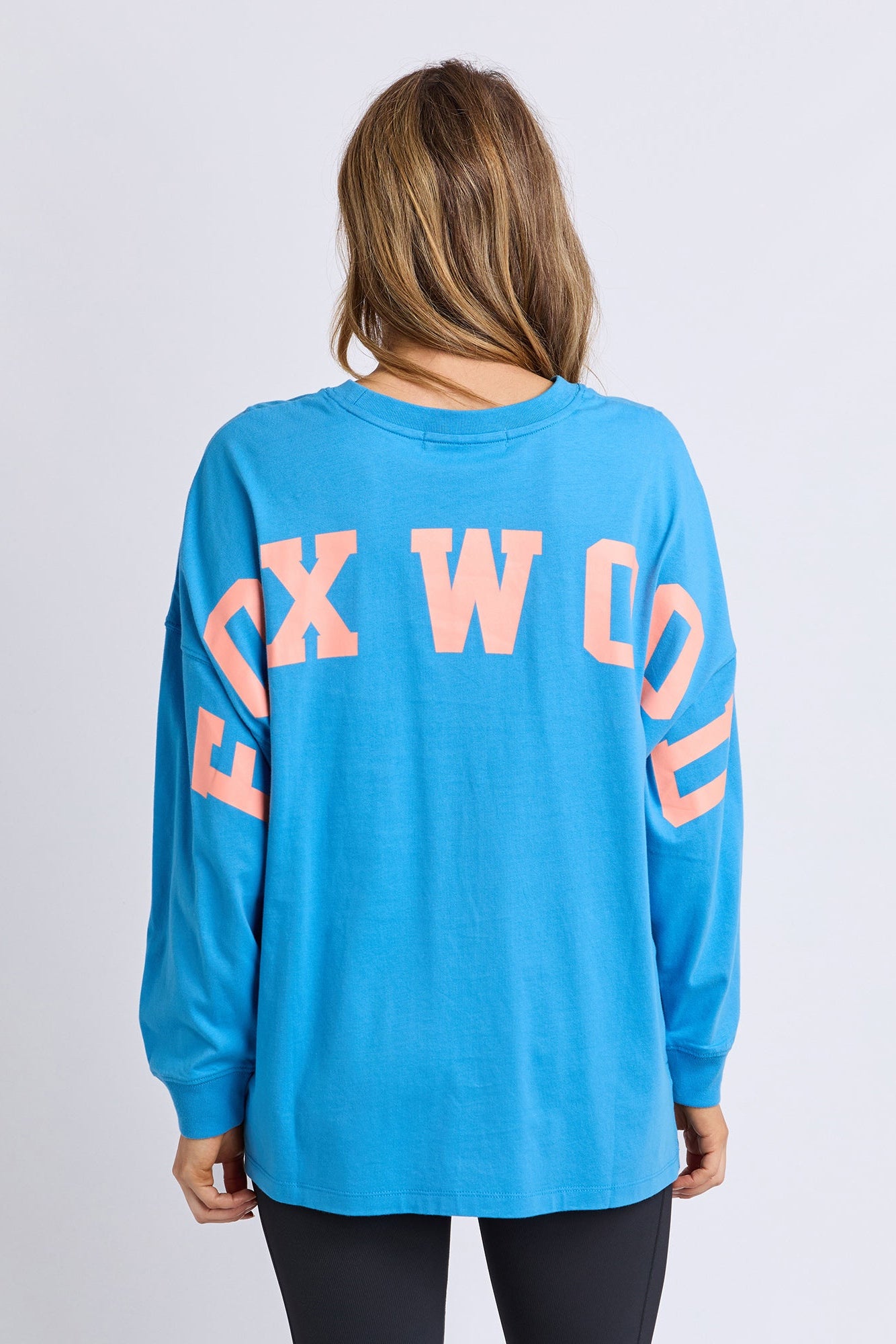 Foxwood Interval L/S Tee - Bright Blue