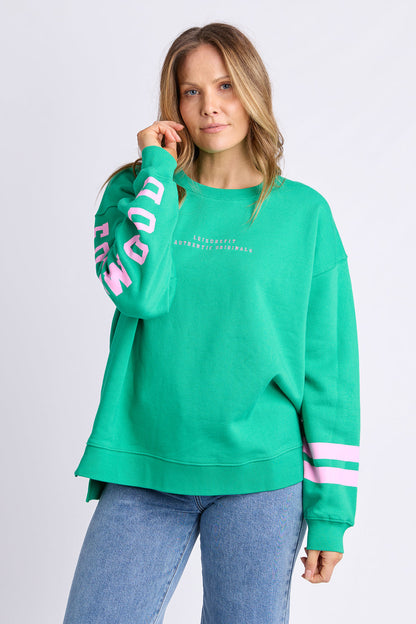 Foxwood Origin Crew - Green/Pink