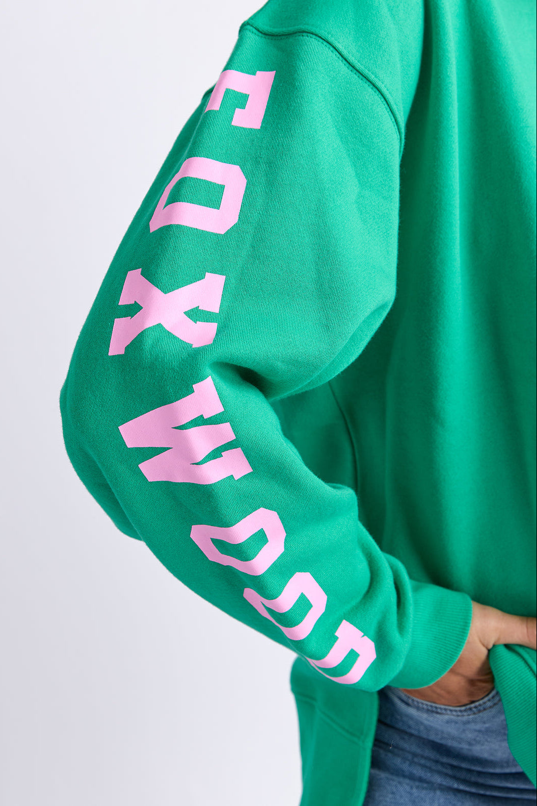 Foxwood Origin Crew - Green/Pink