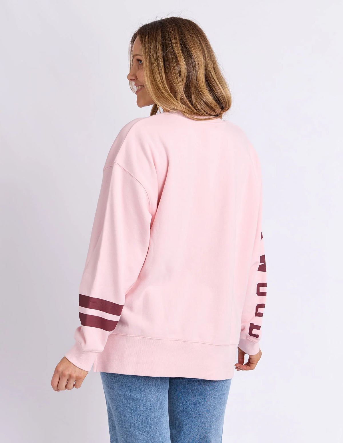Foxwood Origin Crew - Pink/Burgandy