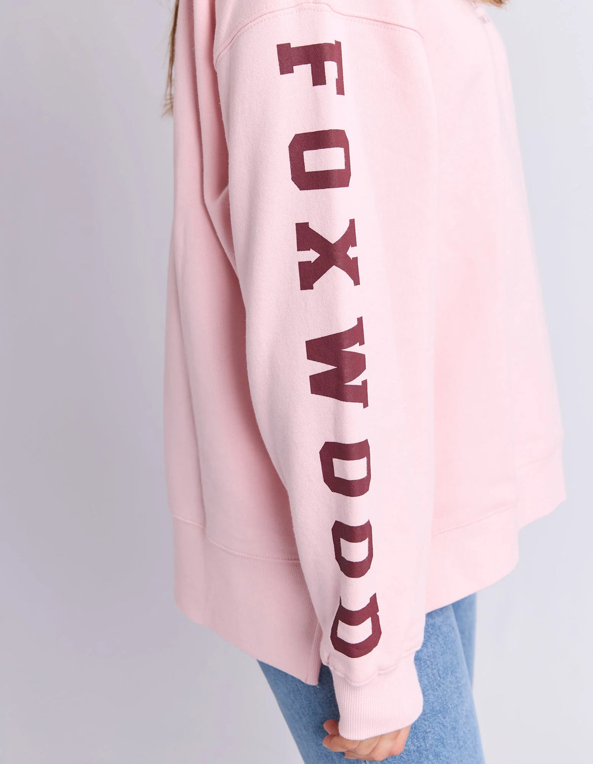 Foxwood Origin Crew - Pink/Burgandy