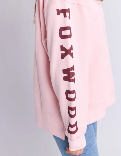 Foxwood Origin Crew - Pink/Burgandy