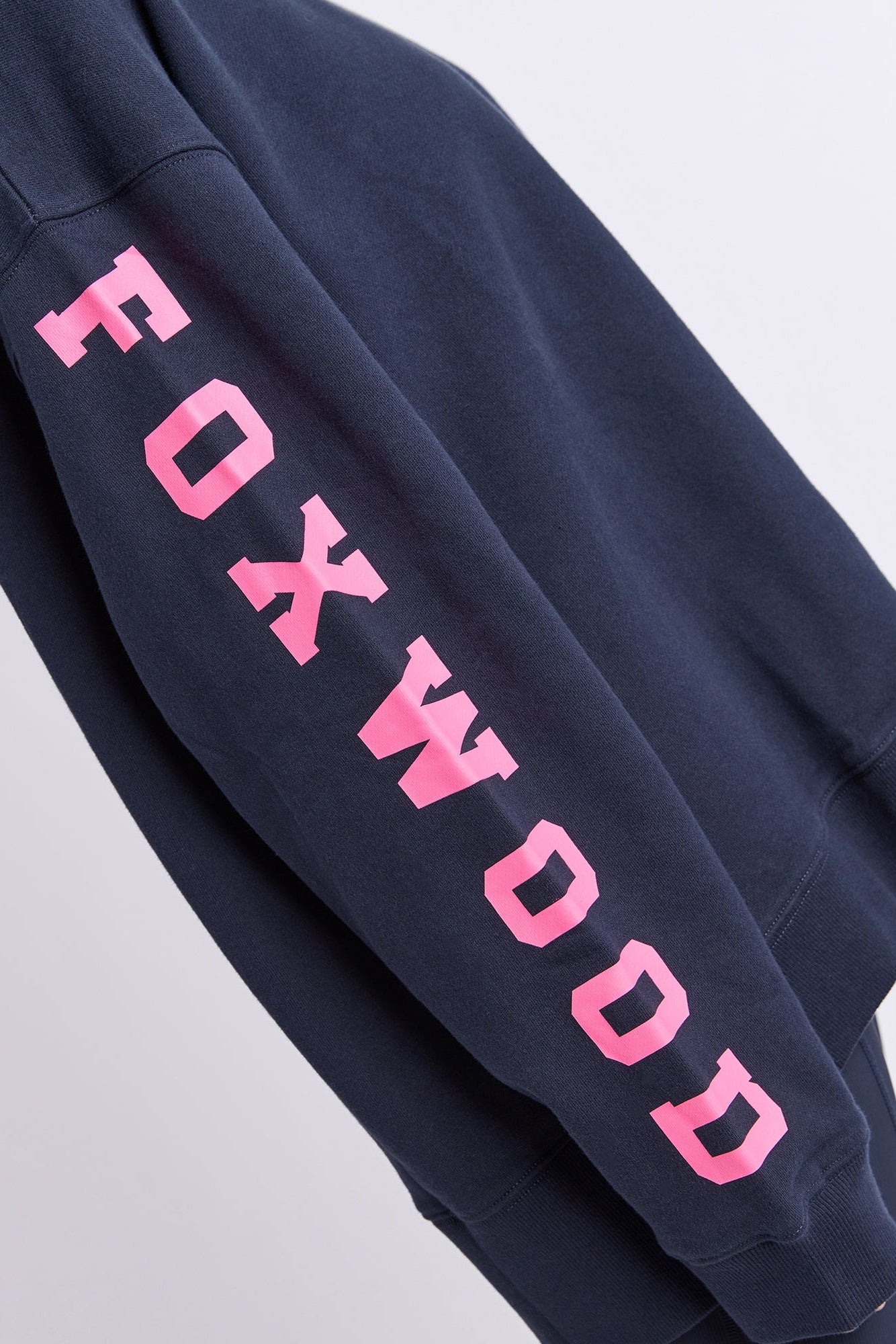 Foxwood Origin Crew - Navy with Bright Pink