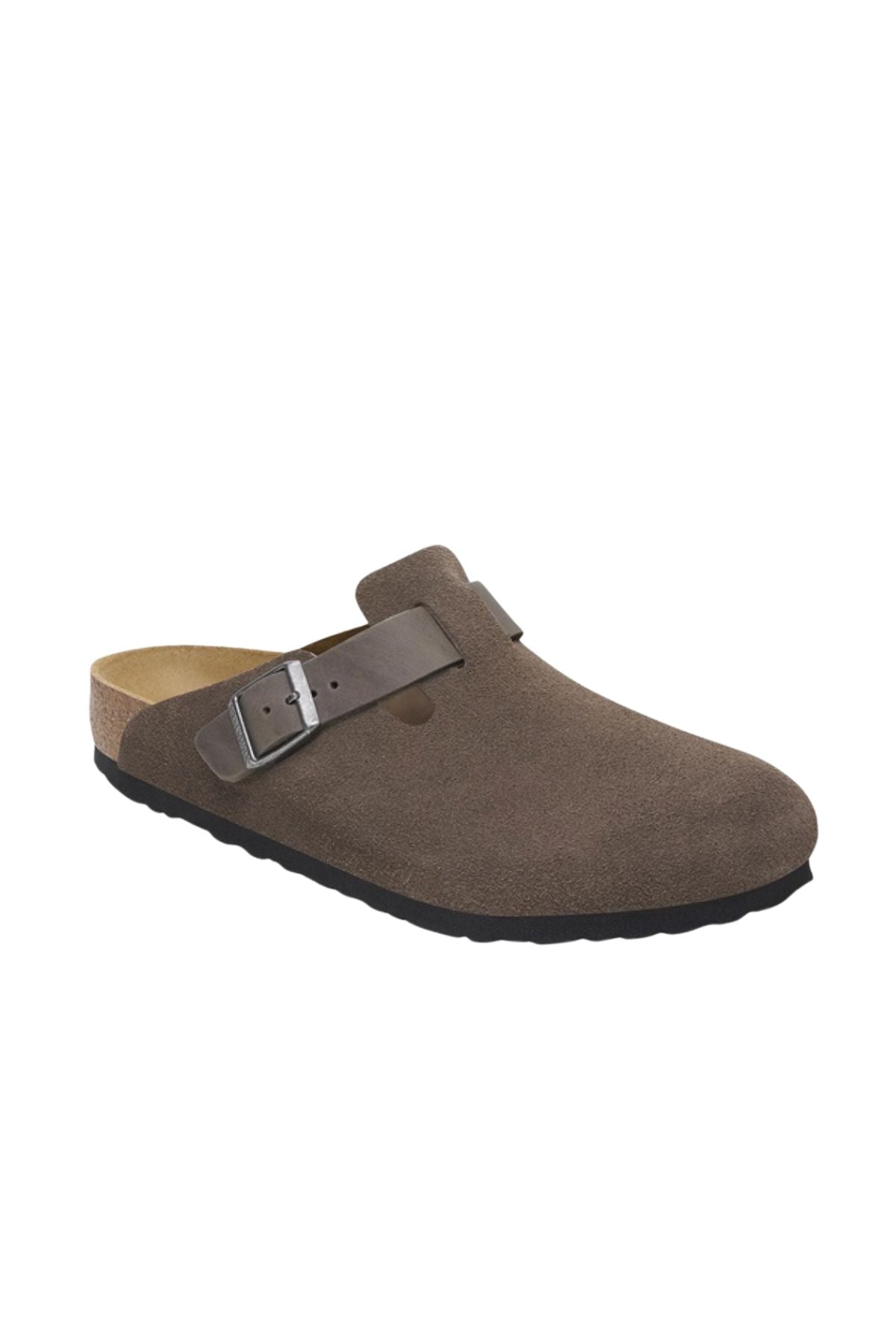 Birkenstock Boston - Concrete Grey Oiled Leather