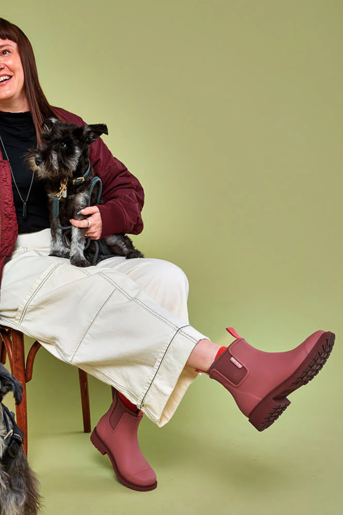Merry People Bobbi Gumboots/Rainboots - Clay