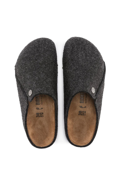 Birkenstock Zermatt Wool Felt Slipper - Anthracite