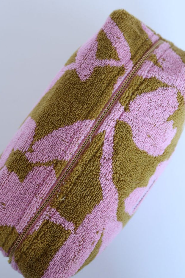 Terry Toiletry Bag - Abstract