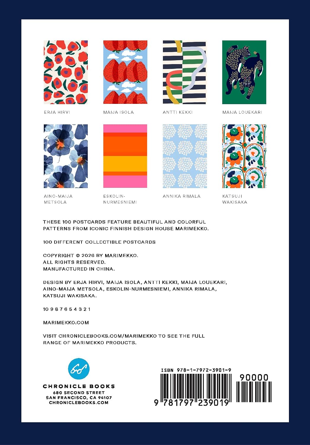 Marimekko - 100 Collectible Postcards