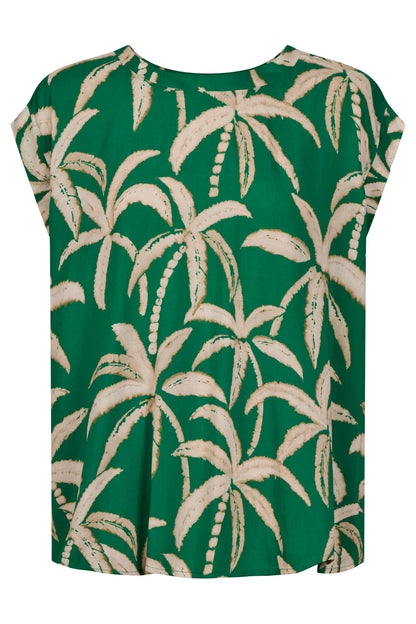 Congo Button Top - Palm