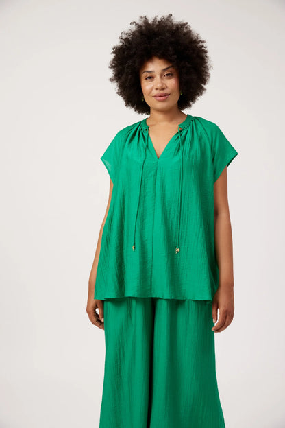 Kenya Top - Green