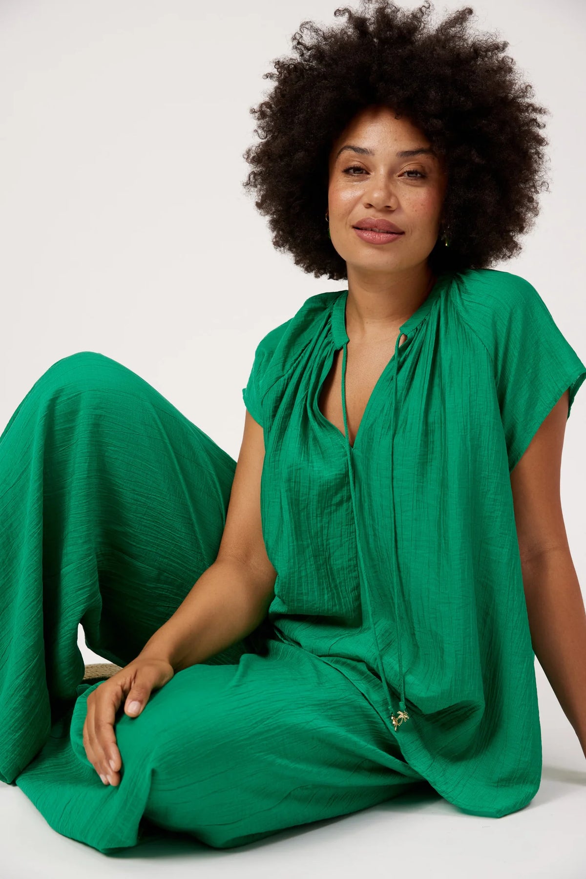 Kenya Top - Green