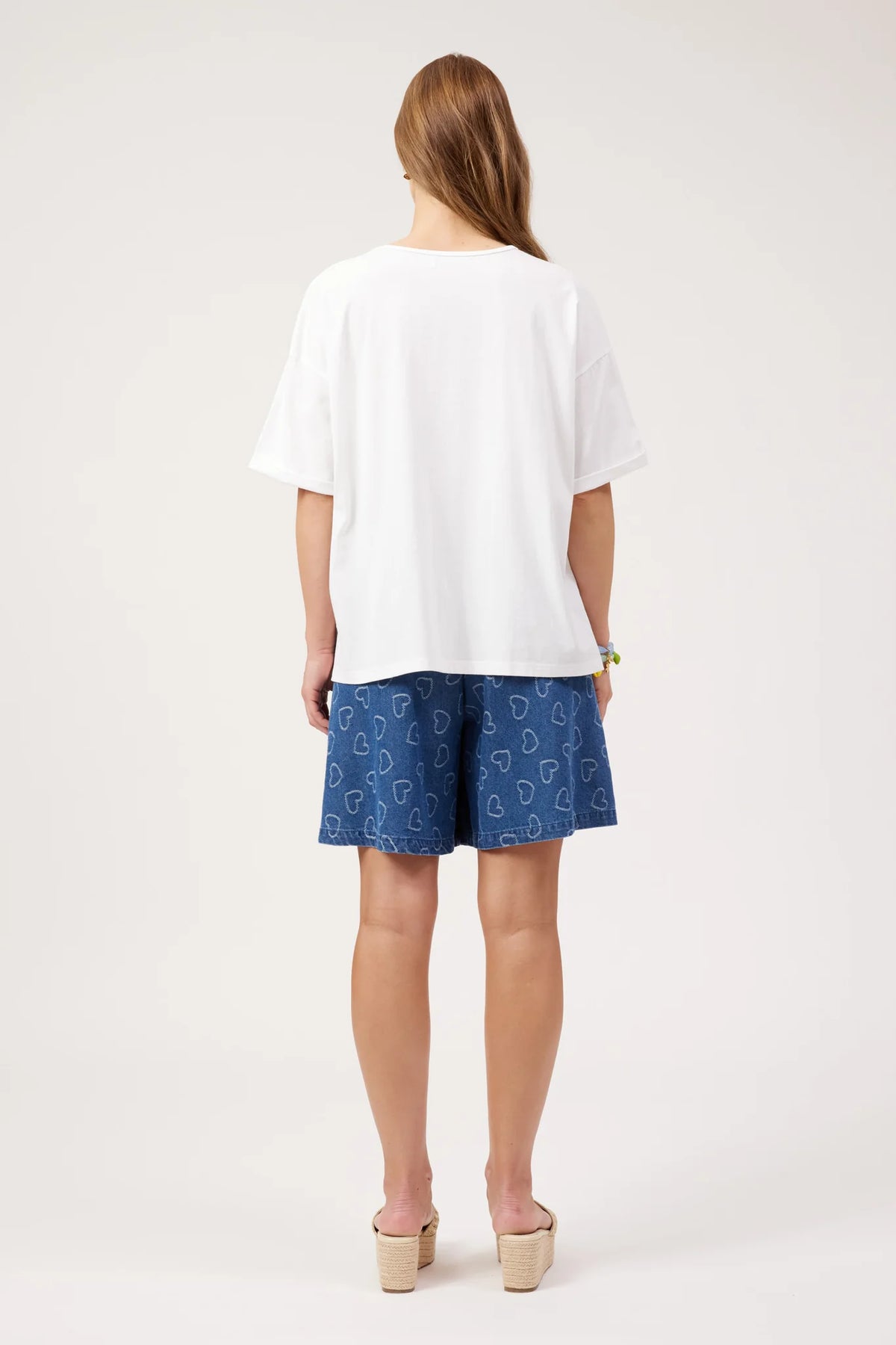 Mykonos Graphic Tshirt - White Amor