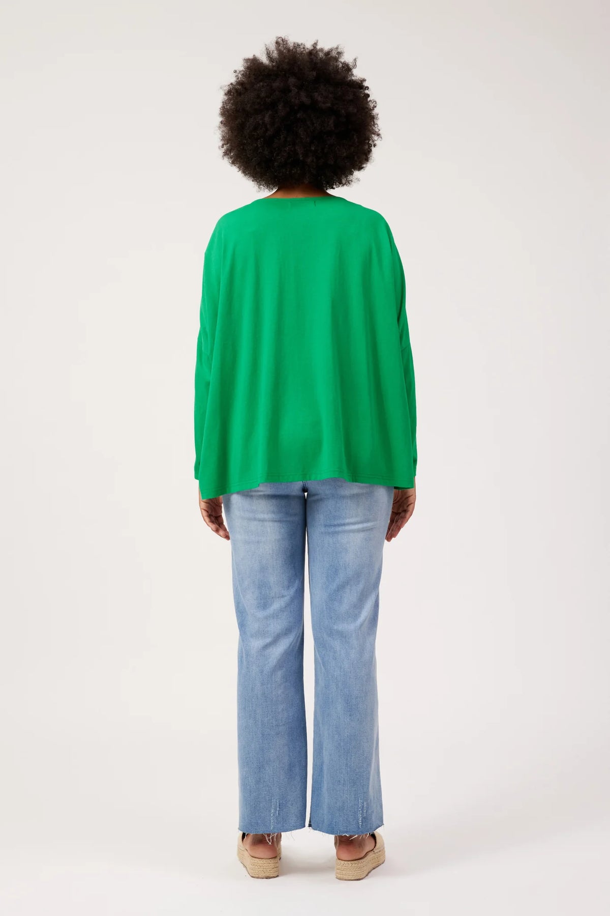 Elba Heart L/S Tshirt - Green