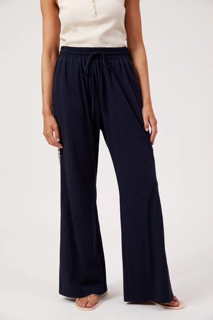 Elba Heart Pant - Navy