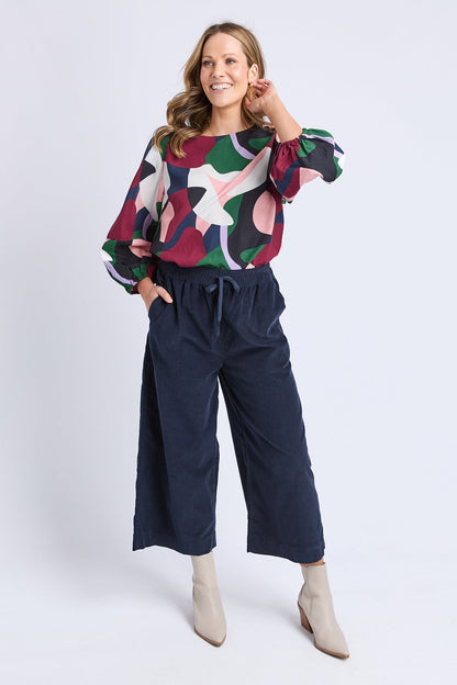 Winnie Cord Pant - Navy
