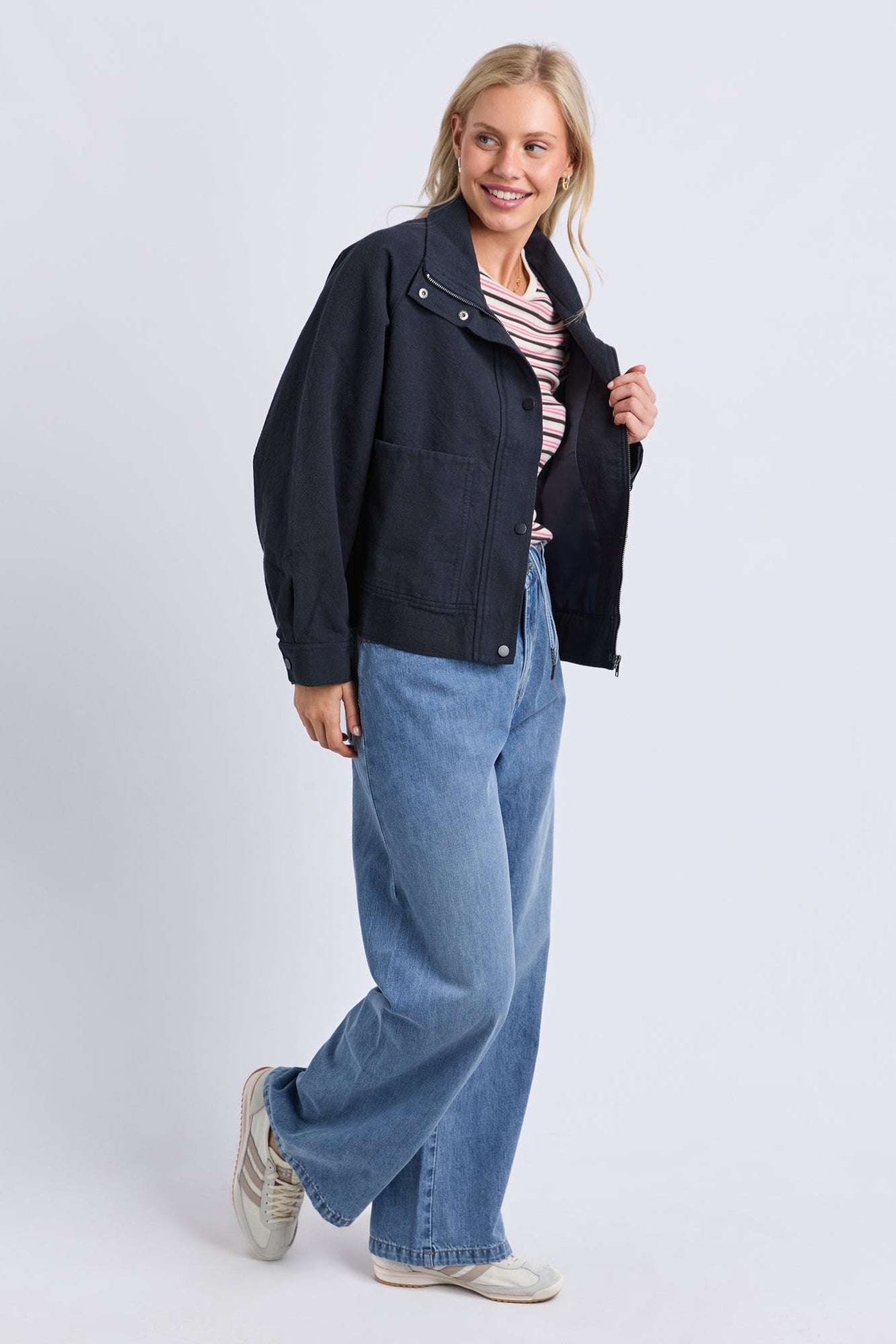 Elm Calma Jacket - Navy