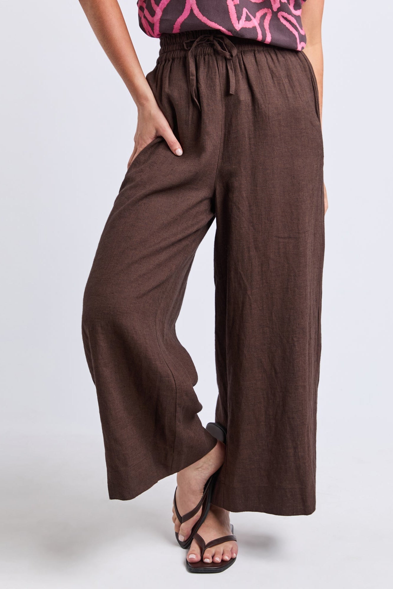Elm Wander Pants - Chocolate