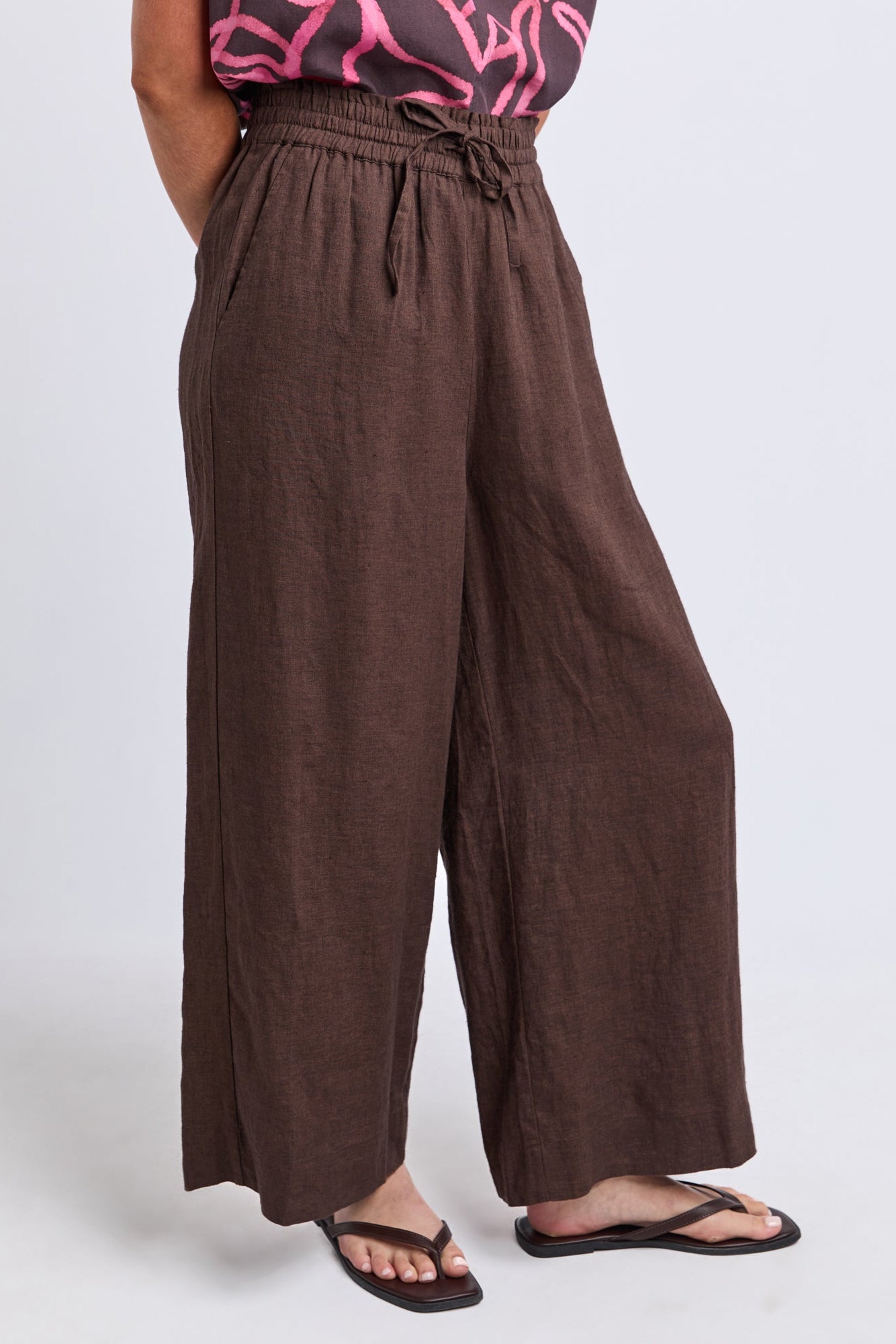 Elm Wander Pants - Chocolate