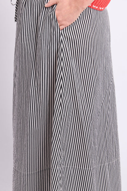 Elm Willow Skirt - Black Stripe