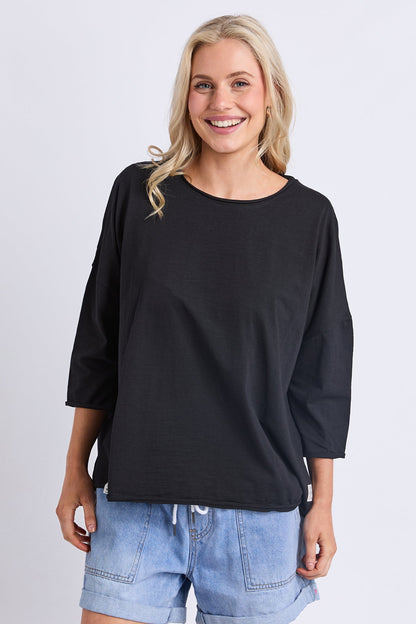 Elm Anya L/S Tee - Black
