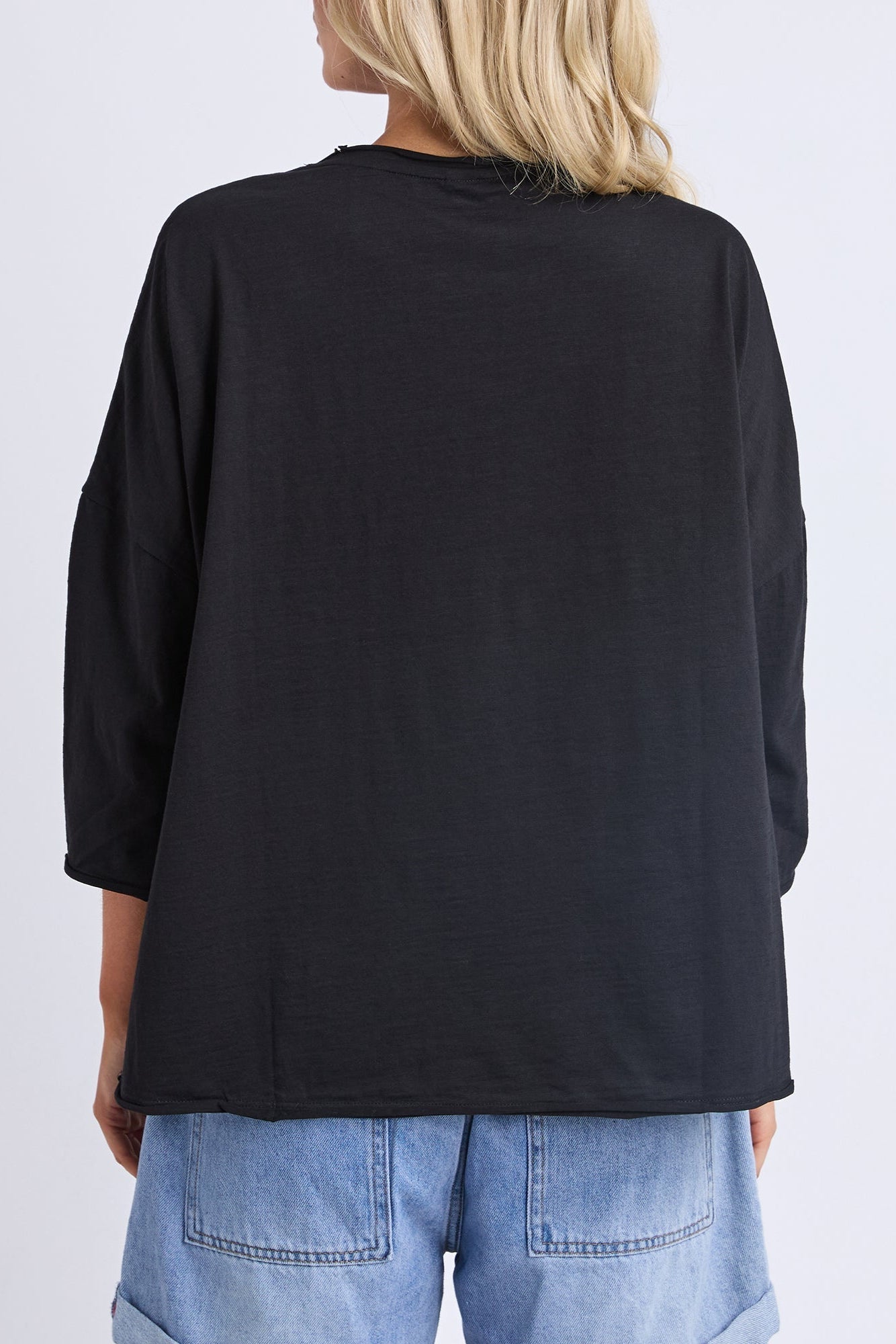 Elm Anya L/S Tee - Black