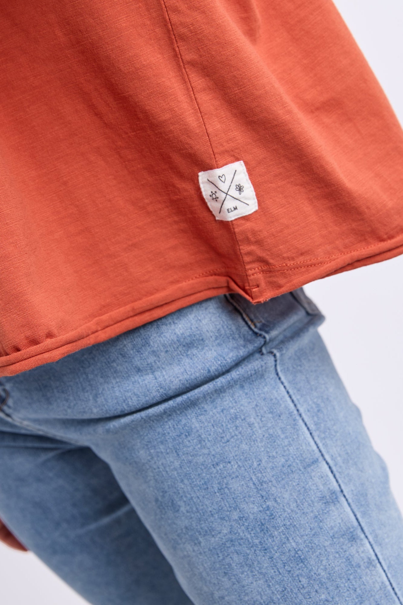 Elm Anya L/S Tee - Earth Brown