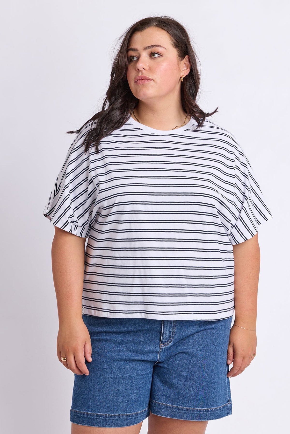 Elm Luna S/S Tee - Stripe